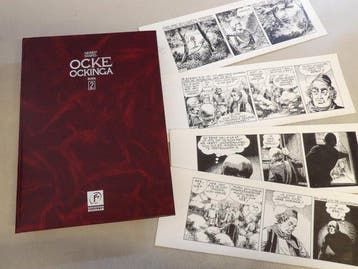 Ocke Ockinga deel 2 Luxe linnen hc + 4 originele stroken -, Nieuw