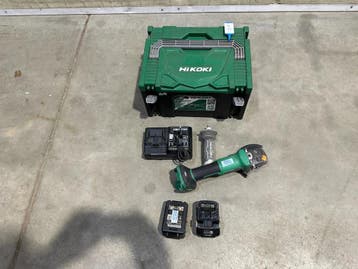 Hikoki G3613 DVF Akku Winkelschleifer 791, Ophalen of Verzenden, Gebruikt