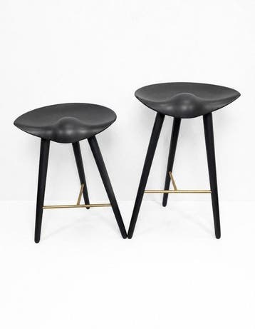 By Lassen Copenhagen - Kruk (2) - Hout - 2 designkrukken
