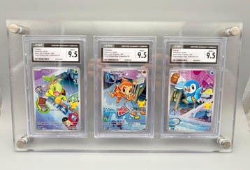 Pokémon - 3 Graded card - First Partners - Gen 4 - CGC 9.5 -, Nieuw