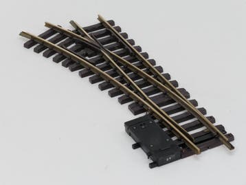 LGB 16150 Digitaal Elektr.Weiche,links.R3,22.5Grad (Messing), Hobby en Vrije tijd, Modeltreinen | Overige schalen, Ophalen of Verzenden
