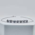 Zonder minimumprijs - Armband - 14 karaat Witgoud - 2.95ct., Nieuw