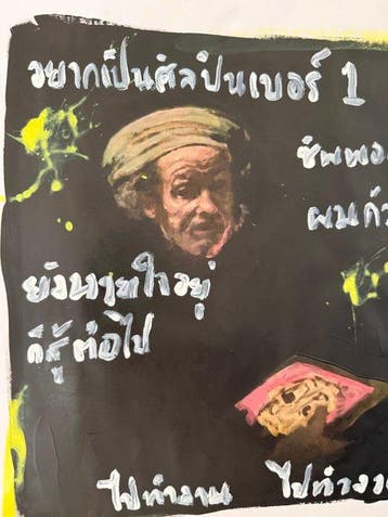 Peter Klashorst (1957) - Rembrandt van Rijn, Antiek en Kunst