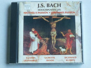 Bach - Matthäus & Johannes Passion / Leonardt, Sigiswald Kui, Ophalen of Verzenden, Zo goed als nieuw