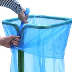 Zelfklemmende houder voor 400 liter knapzak afvalzakken