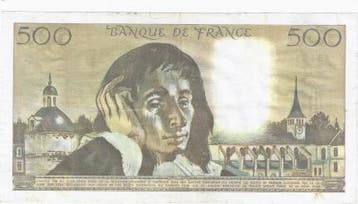 France Frankreich Pick 156 500 Francs Pascal 07/06/1979 O..., Verzenden