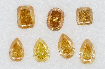 Zonder minimumprijs - 7 pcs Diamant (Natuurlijk gekleurd) -, Sieraden, Tassen en Uiterlijk, Edelstenen, Nieuw