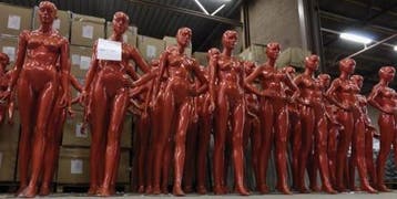 *TIP*  abstracte rode  Damesfiguren van exclusief A-merk, Ophalen of Verzenden