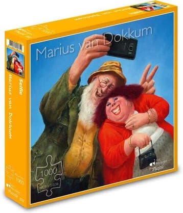 Selfie - Marius van Dokkum Puzzel (1000 stukjes) | Art, Verzenden, Nieuw