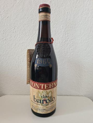 1964 Giacomo Conterno - Barolo - 1 Fles (0.72L), Verzamelen, Nieuw