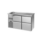 GGM Gastro | Barkoelkast PREMIUM PLUS - 1550x700mm - 4 laden, Verzenden, Nieuw in verpakking, Meubilair