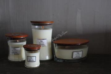 WoodWick White tea & jasmine medium, Ophalen of Verzenden, Nieuw