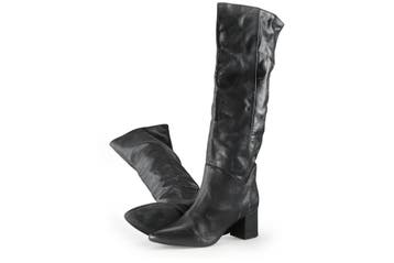 Manfield Laarzen in maat 41 Zwart, Kleding | Dames, Hoge laarzen, Verzenden, Zwart, Manfield