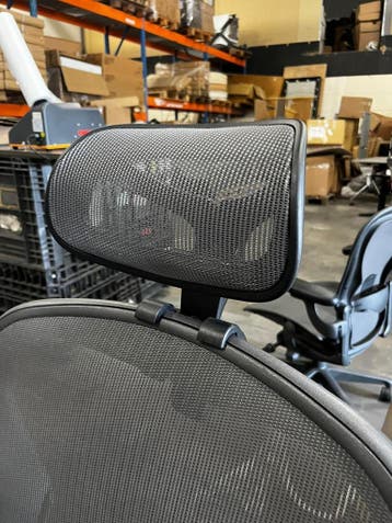 Herman Miller Aeron Remastered Hoofdsteun - Nieuw, Verzenden, Zwart, Nieuw, Bureaustoel