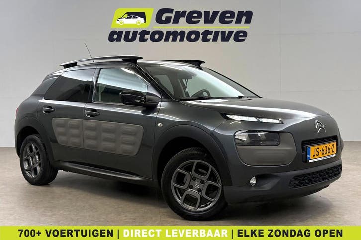 Citroën C4 Cactus 1.2 PureTech Shine | Camera | Airco |, Auto's, Citroën, Handgeschakeld, Benzine, Zilver of Grijs, Euro 6, Verzenden