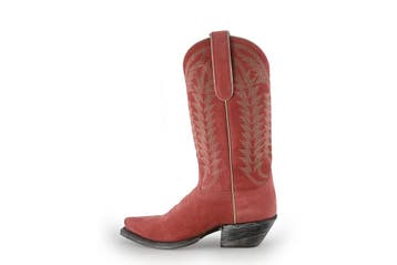 Caborca Silver Cowboy laarzen in maat 36 Roze, Overige kleuren, Verzenden, Zo goed als nieuw, Caborca Silver