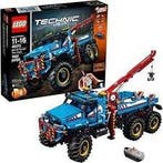 Lego Set - 42070 - Technic - 6 X 6 ALL TERRAIN TOW TRUCK -, Nieuw