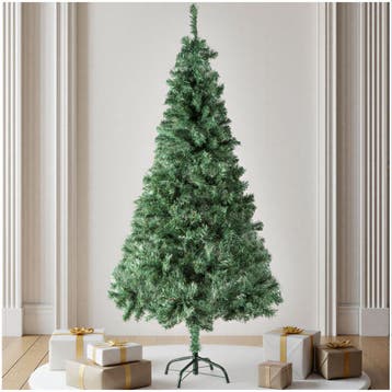 Kunstkerstboom met groene metalen standaard - 180 cm, Diversen, Verzenden, Nieuw