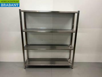 HCB RVS Opbergrek Rek Stelling Premium-line 160 x 40 x 180, Ophalen of Verzenden, Nieuw in verpakking
