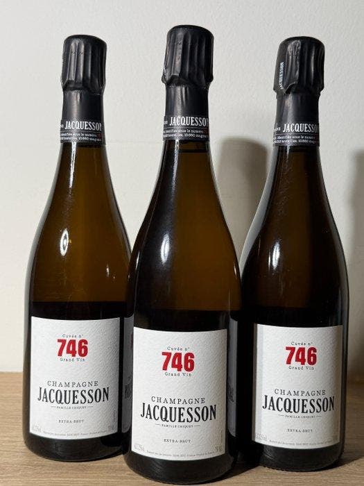 2018 Jacquesson, Cuvée n° 746 Grand Vin - Champagne Extra, Verzamelen, Wijnen
