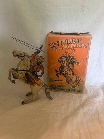 Marx - Blikken speelgoed - Hi-yo Silver the long Ranger -, Antiek en Kunst