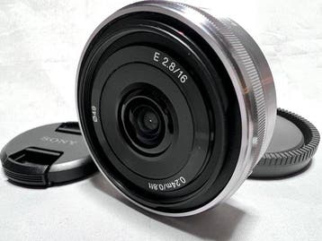 Sony SEL16F28 E 16mm F2.8 Cameralens, Nieuw