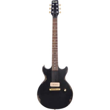 (B-Stock) Slick Guitars SL59 Black elektrische gitaar, Verzenden, Nieuw