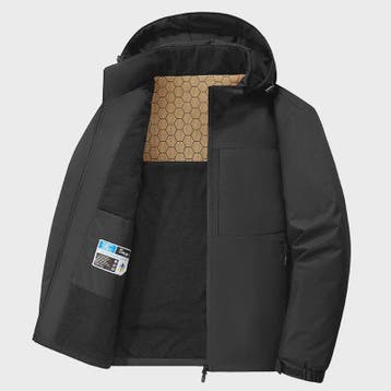 Heren Winterjas Parka - Winddicht, Afneembare Capuchon & Fle, Verzenden, Nieuw