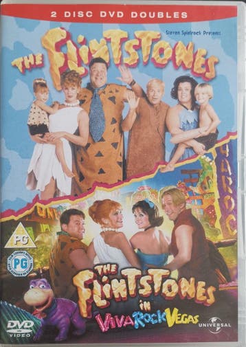 the Flintstones 1 en Viva Las Vegas         Gratis verzenden, Vanaf 6 jaar, Verzenden, Zo goed als nieuw, Komedie