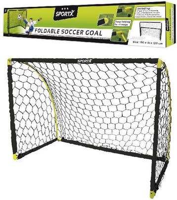 SportX - Voetbaldoel Opvouwbaar 180cm (1 stuk) | SportX -, Verzenden, Nieuw