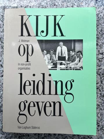 Kijk op leiding geven in non-profit organisaties, Gelezen, J. Welman, Verzenden, Management