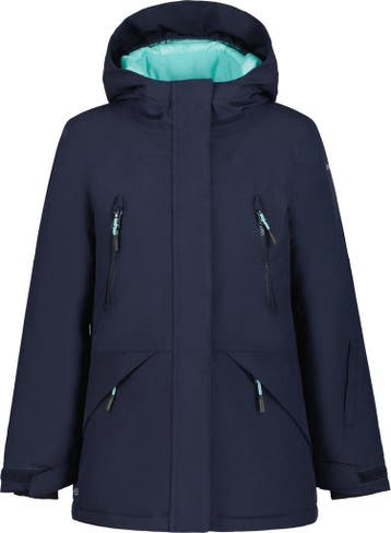 ICEPEAK - Maat 128 - LINGEN JR Jas - Donkerblauw, Verzenden, Nieuw