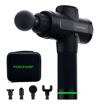 Tunturi MG50 Massage Gun - 20 snelheden - 4 opzetstukken, Verzenden, Nieuw