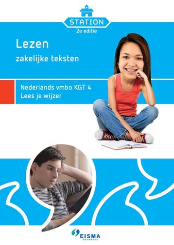 Lezen zakelijke teksten / Nederlands vmbo KGT 4 Lees je, Verzenden, Zo goed als nieuw, Eisma Edumedia