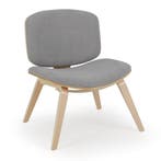 LIVSK Accentstoel - Ergonomisch Design met Gebogen Rugleunin, Verzenden, Nieuw