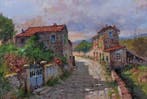 Claudio Pallini (1943) - The old stone road - Tuscany