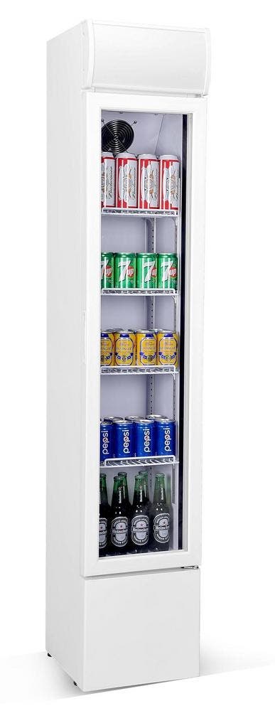 Combisteel Drankenkoeling | Smal Model | 105L | Wit | +2°C/+, Witgoed en Apparatuur, Koelkasten en IJskasten, Ophalen of Verzenden