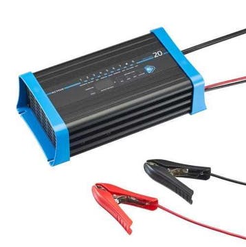 Ective Acculader compact 12V/24V 8-traps Multiload - 12V, 20, Caravans en Kamperen, Camper-accessoires, Ophalen of Verzenden, Nieuw