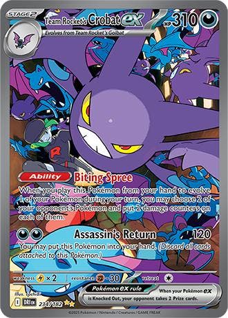 Team Rockets Crobat ex (DRI 234), Ophalen of Verzenden, Nieuw
