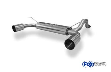 FOX Honda Civic 5 einddemper dwarsuitlaat rechts/links - 1x1, Verzenden, Nieuw