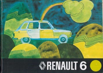 ~1975 Renault 6 Instructieboekje Nederlands, Verzenden