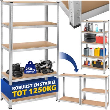 Werkplaatsrek - 180 x 90 x 40 cm, 1250 kg, Verzenden, Nieuw