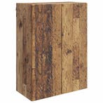 vidaXL Wandkast Oud hout 66 x 34,5 x 90 cm Bewerkt hout, Huis en Inrichting, Kasten | Overige, Verzenden, Nieuw