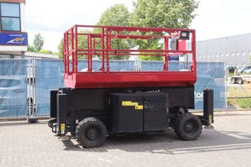 Veiling: Schaarlift Genie GS-3369 Diesel 11.96m 2013, Zakelijke goederen, Machines en Bouw | Liften, Steigers en Ladders, Ophalen