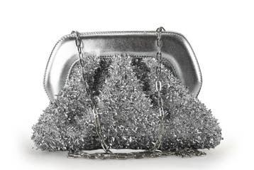 Roberto Festa Clutch Zilver, Verzenden, Zo goed als nieuw