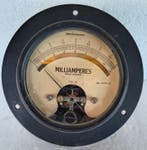 nautisch amperemeter - Westinghouse - Metaal - Amperemeter