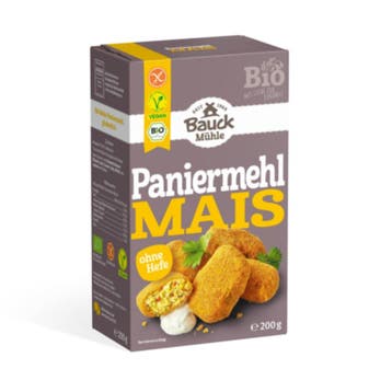 Bauck Paneermeel Maïs Biologisch 200g, Verzenden, Nieuw