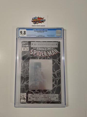 The Amazing Spider-Man #365 - Hologram Cover - 1 Graded, Nieuw