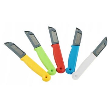 Solingen Schilmesje – RVS Glad – 16 cm met Blade Cover, Ophalen of Verzenden, Nieuw, Rvs of Chroom