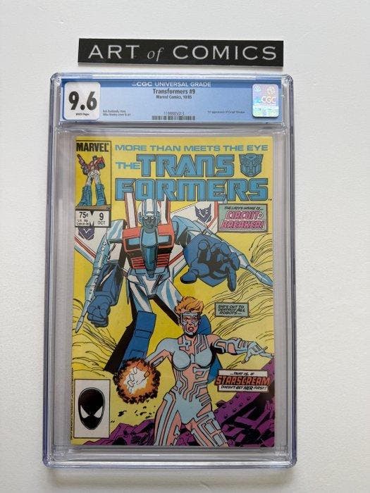 Transformers #9 - 1st Appearance Of Circuit Breaker - CGC, Boeken, Strips | Comics